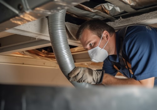 Rain Damage That Causes Air Duct Repair in Winter Garden